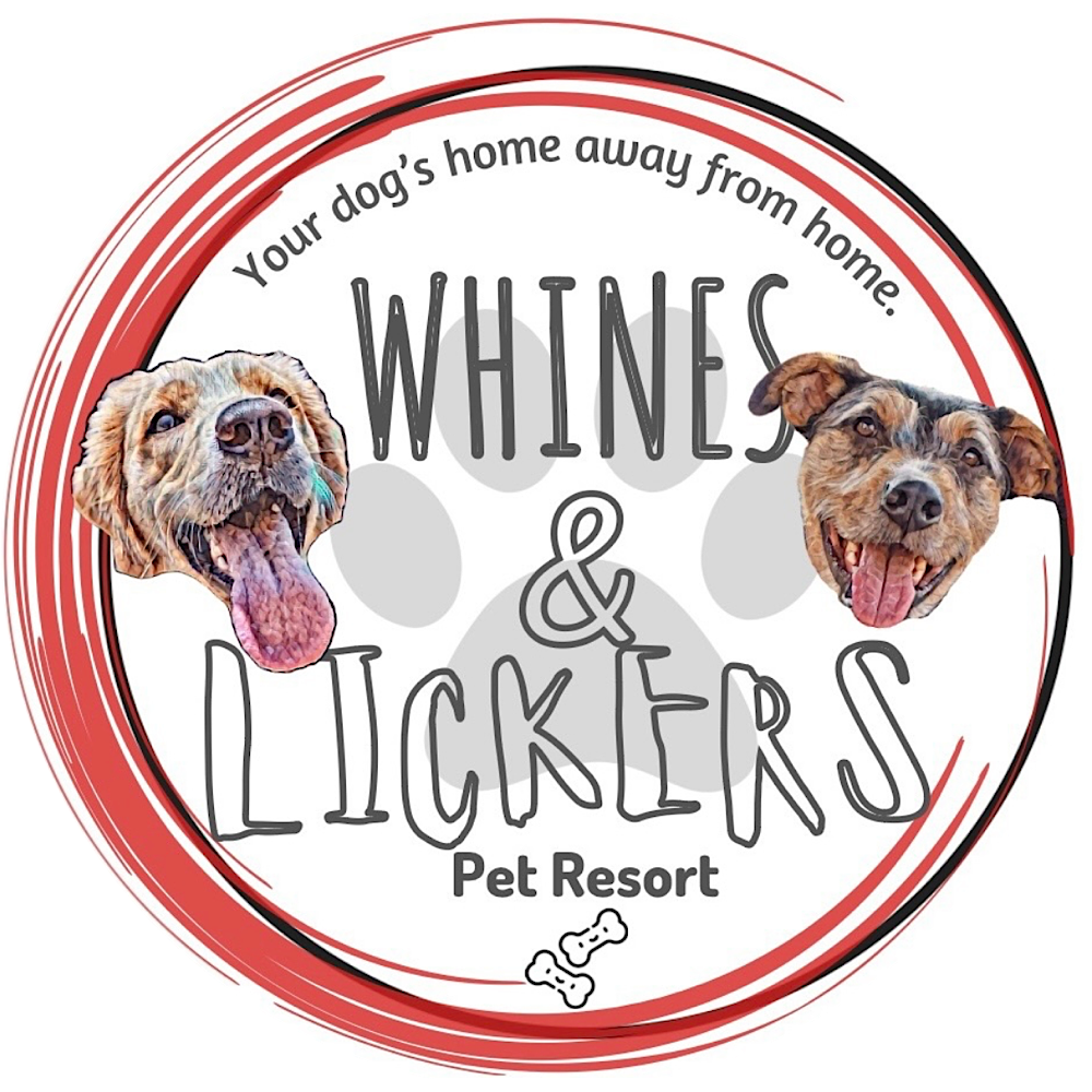 Whines & Lickers Pet Resort logo